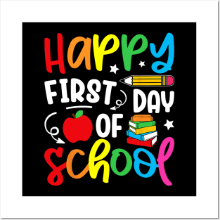 Back To School Teacher First Day Of School Posters and Art